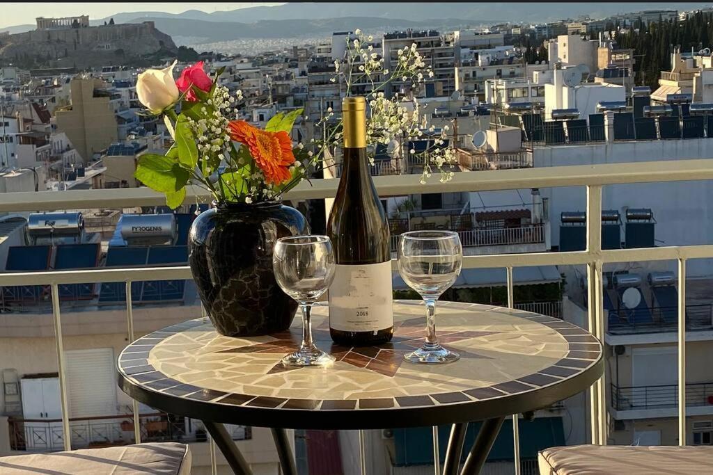 7Th Heaven Rooftop Athen Eksteriør billede