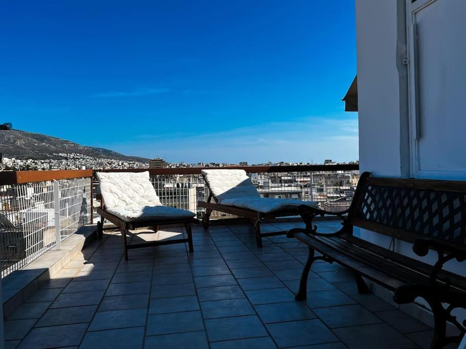 7Th Heaven Rooftop Athen Eksteriør billede